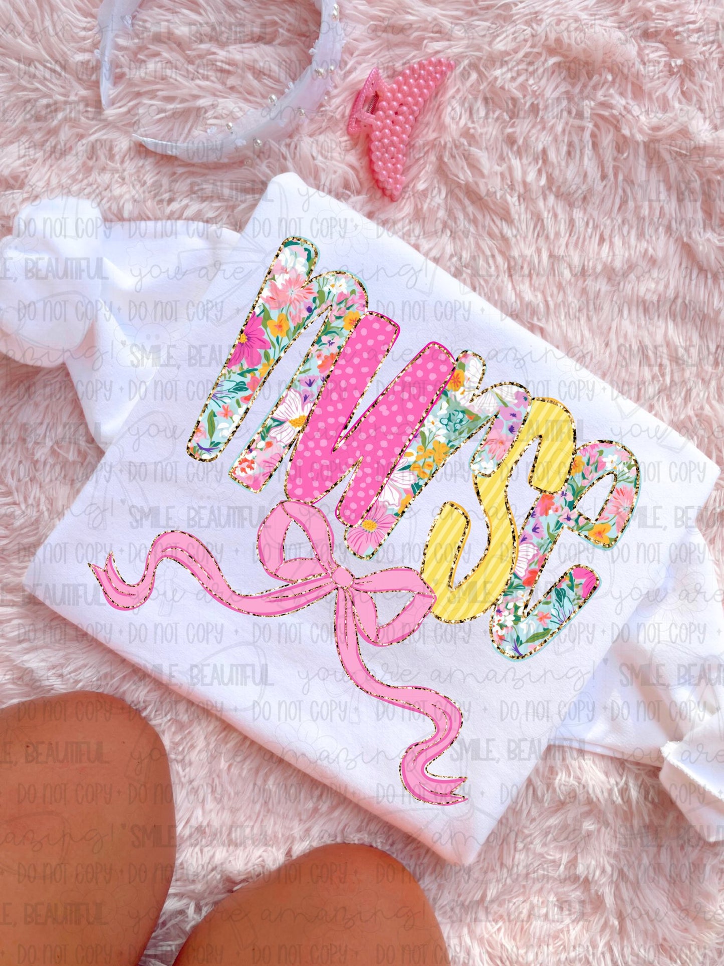 Nurse- Pink and Yellow Floral
