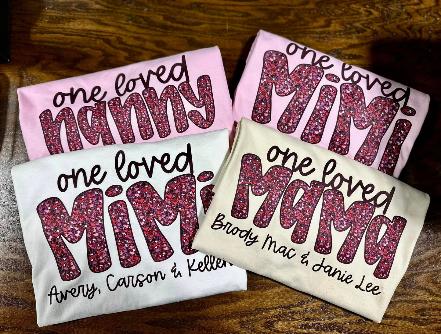 One Loved Mom Custom Name