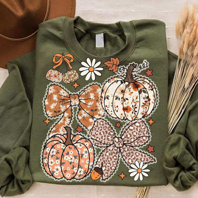 Orange Cream Pumpkin Collage