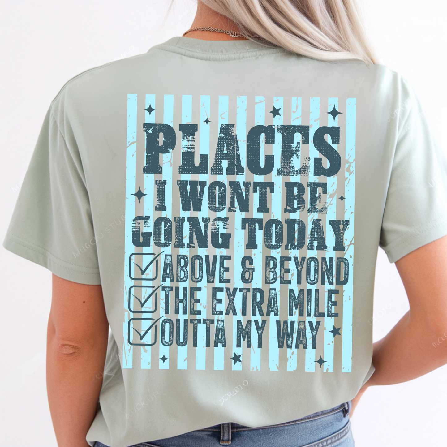 Places I Won't Be Going Today