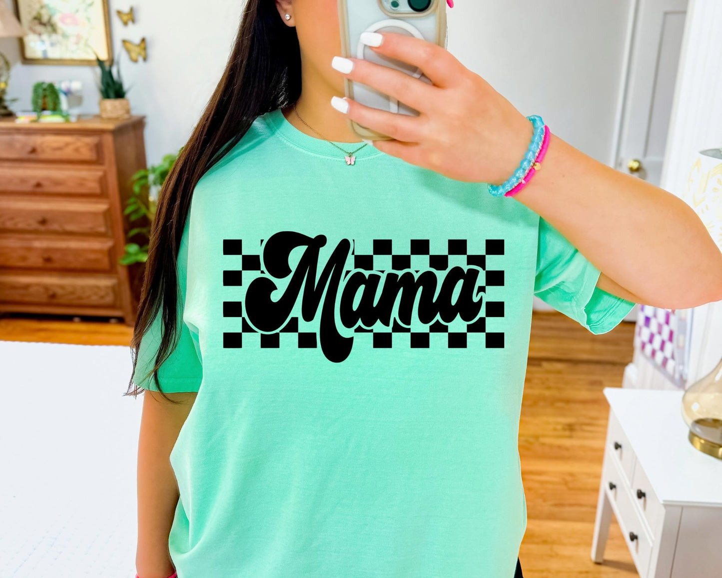 Checkered Mama- PUFF