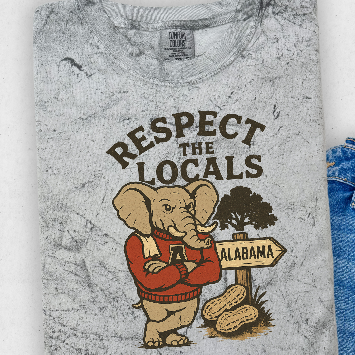 Respect the Locals Elephant