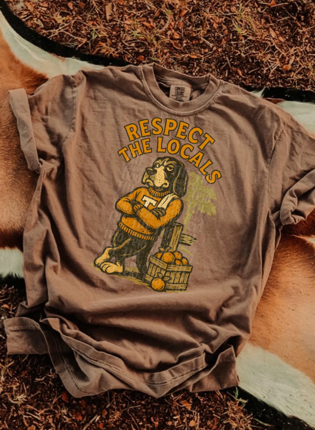 Respect the Locals Dog