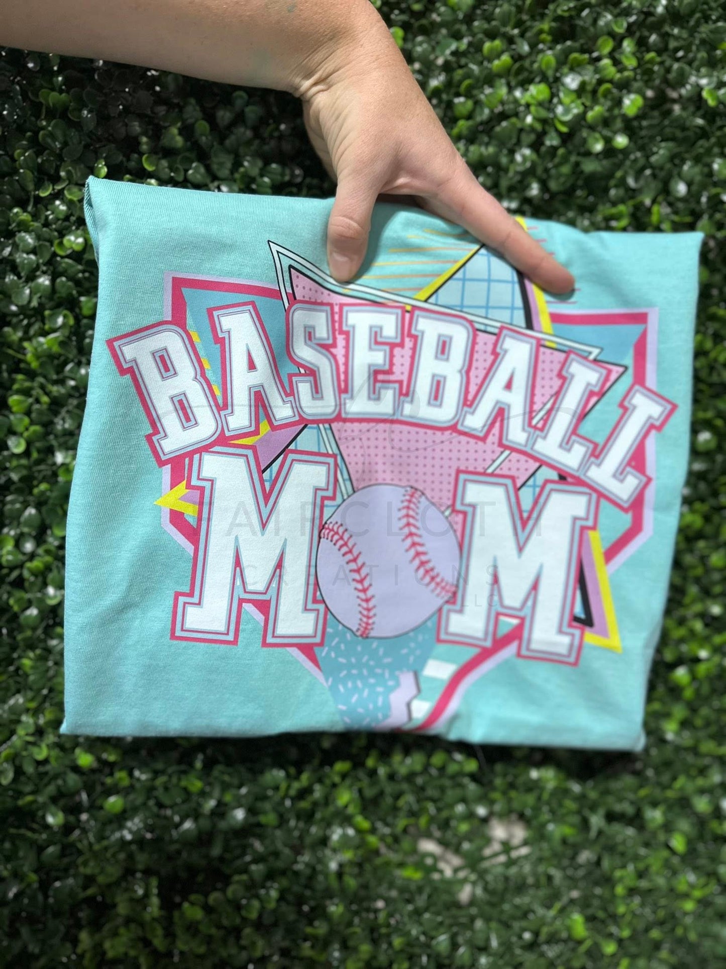 Retro Baseball Mom