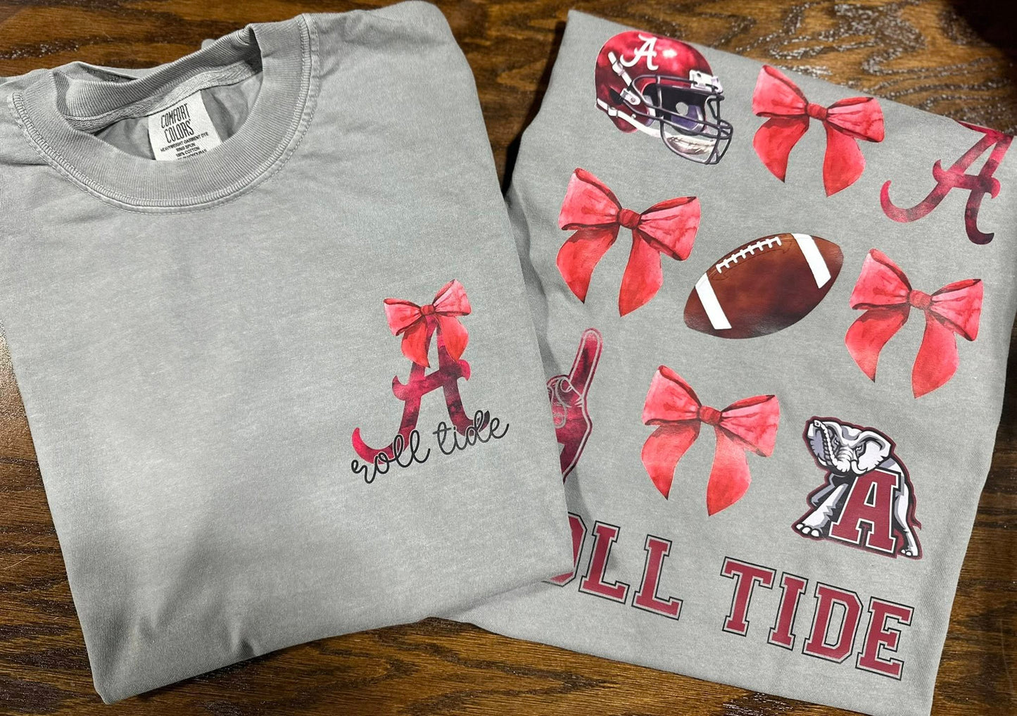 Roll Tide Bow Collage