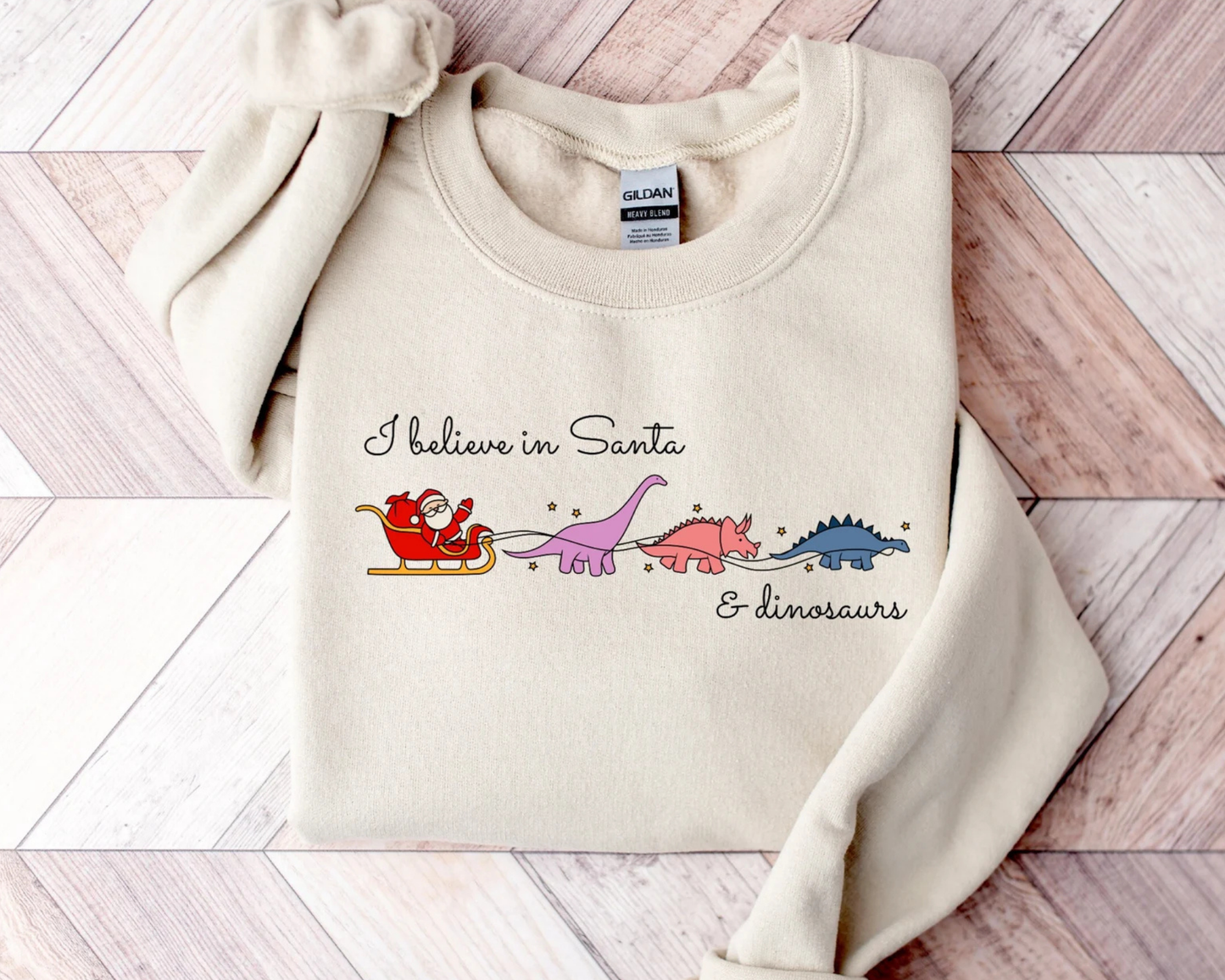 Santa and Dinosaurs