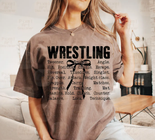Wrestling Definition with Bow