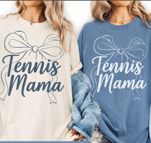 Tennis Mama with Bow