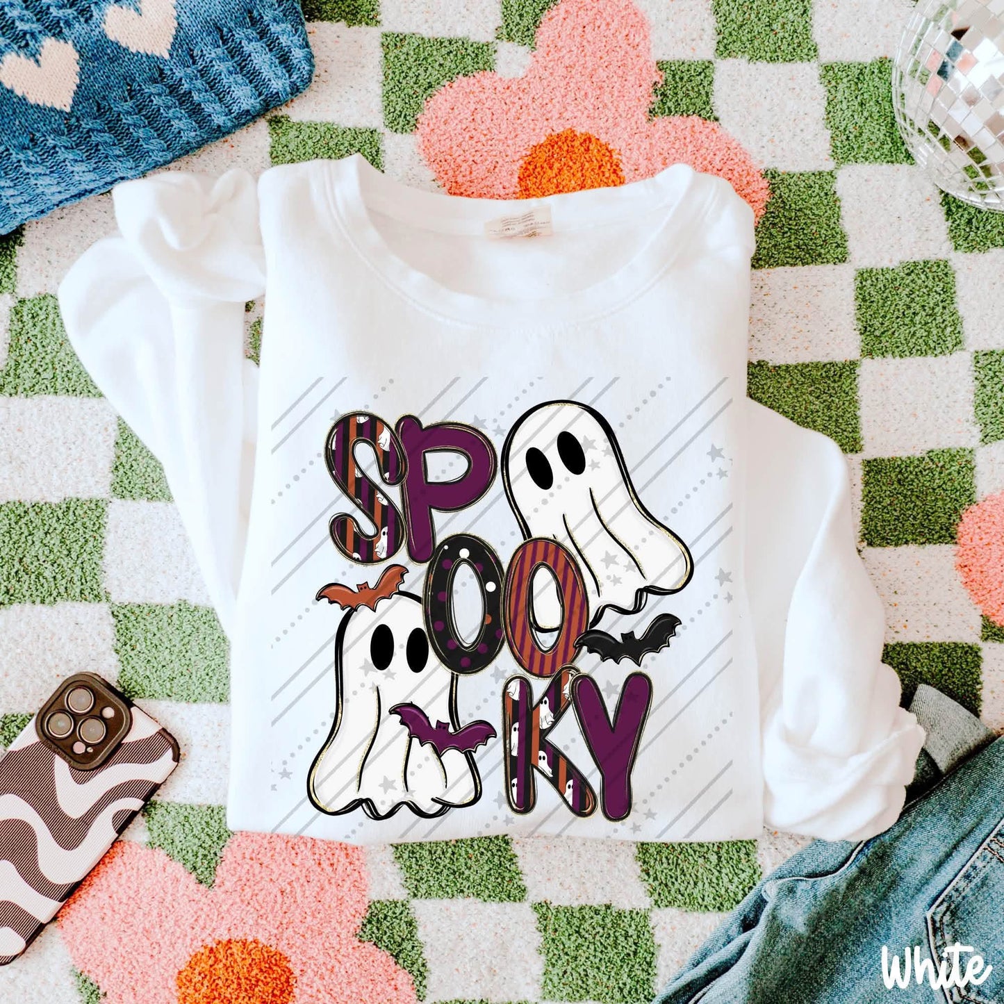 Spooky with 2 Ghosts
