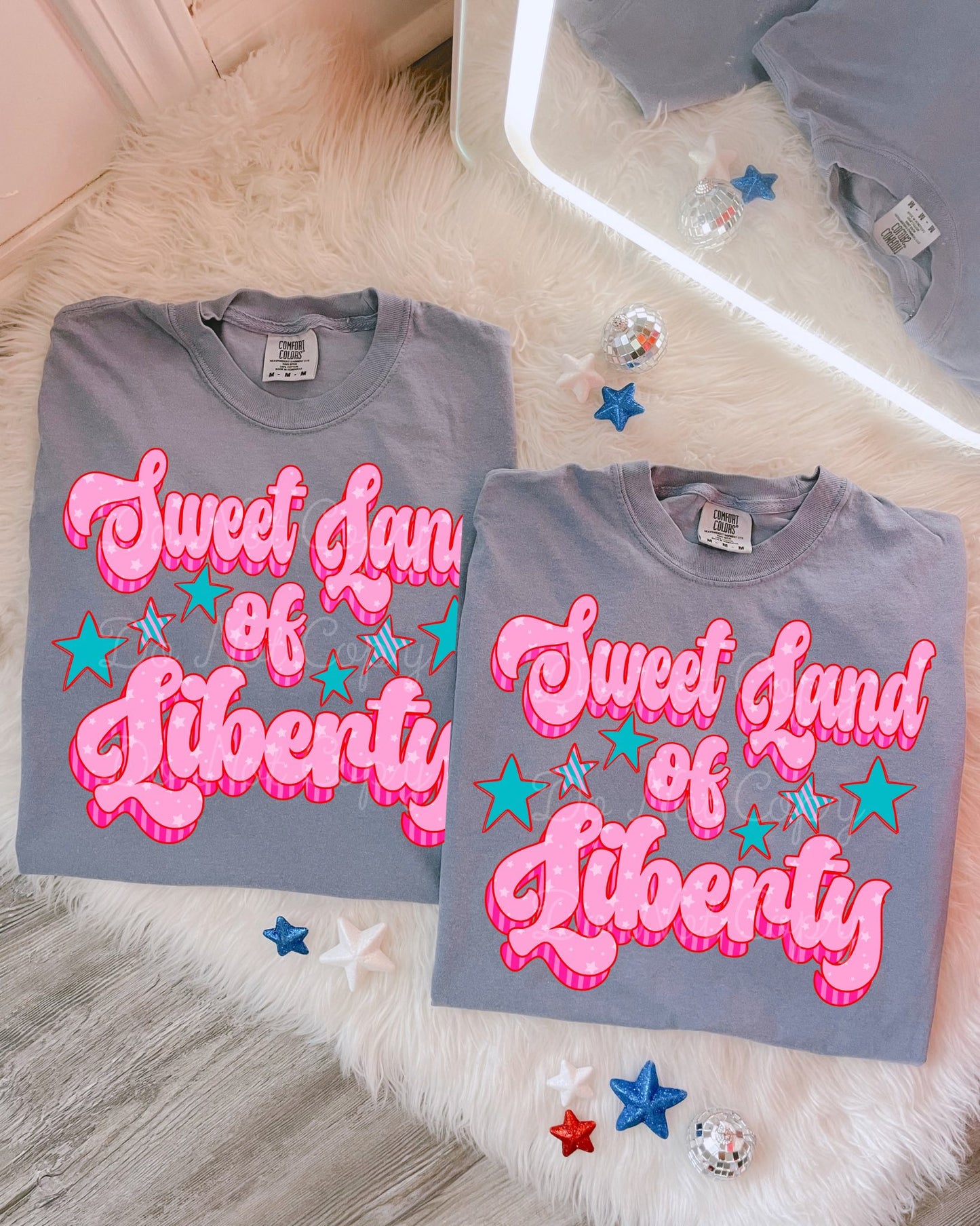 Sweet Land of Liberty Hot Pink