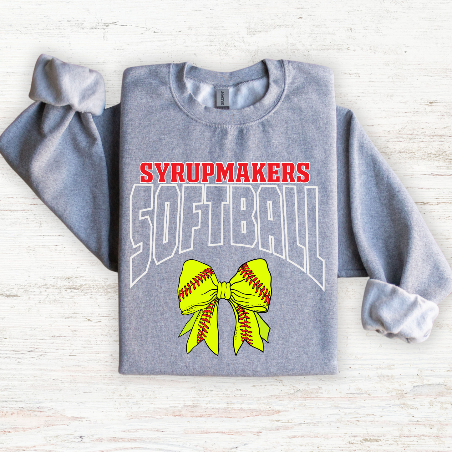 Syrupmaker Softball with Bow