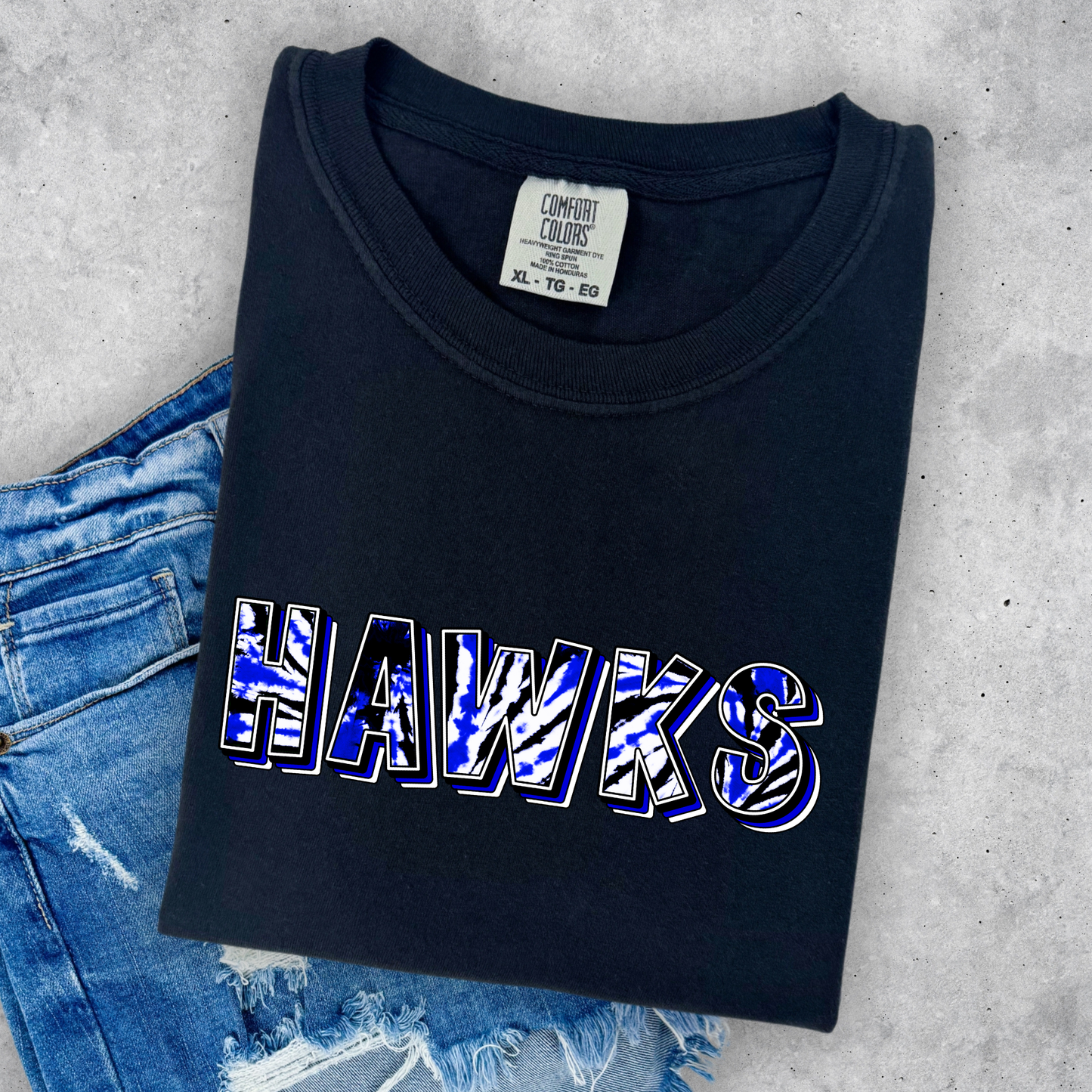 Tie Dye Hawks
