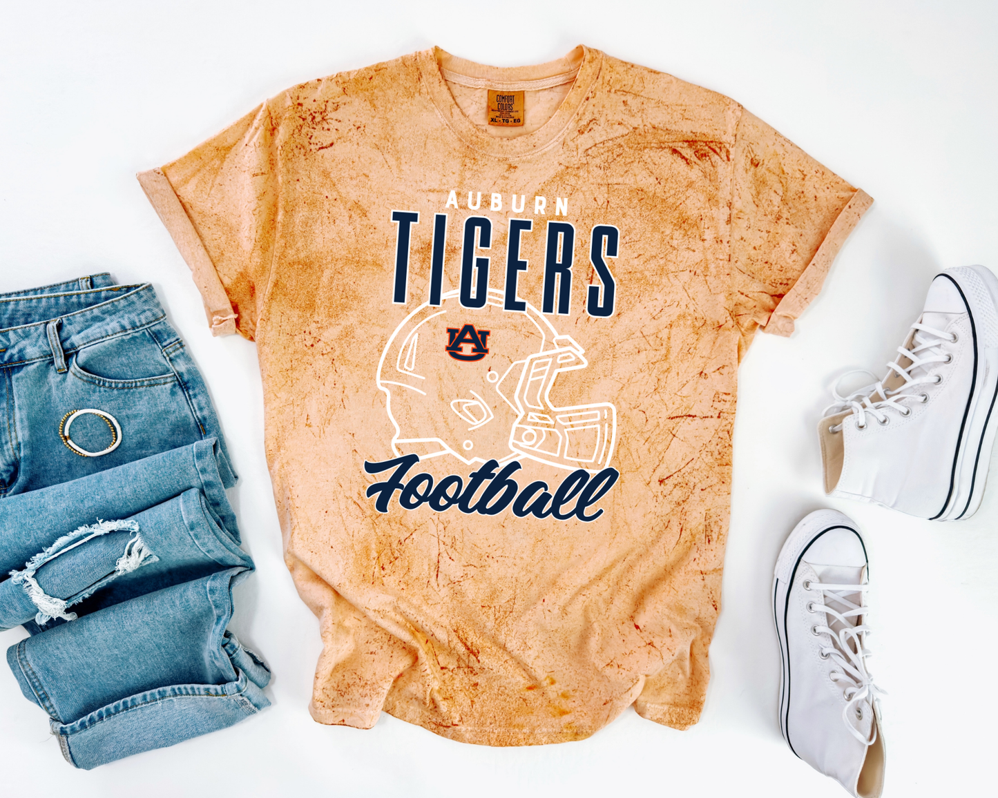 Tigers White Helment