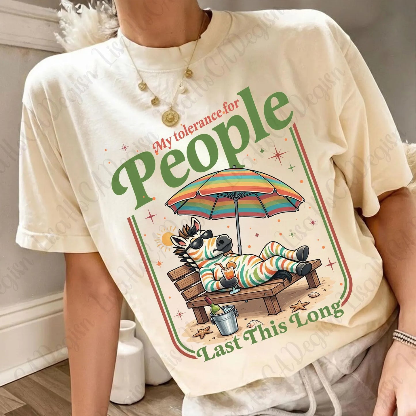 Tolerance for People Striped Zebra