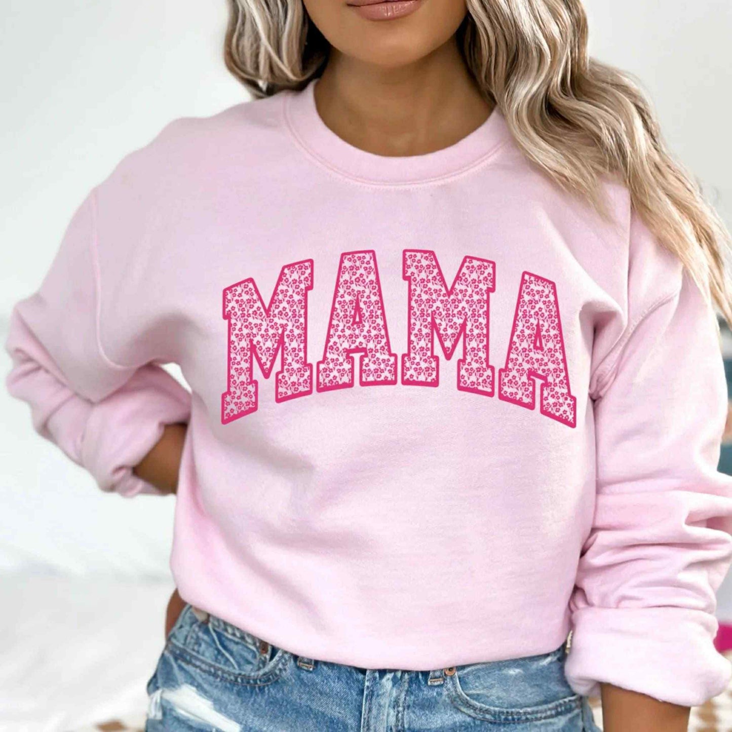 Hot Pink Floral Mama