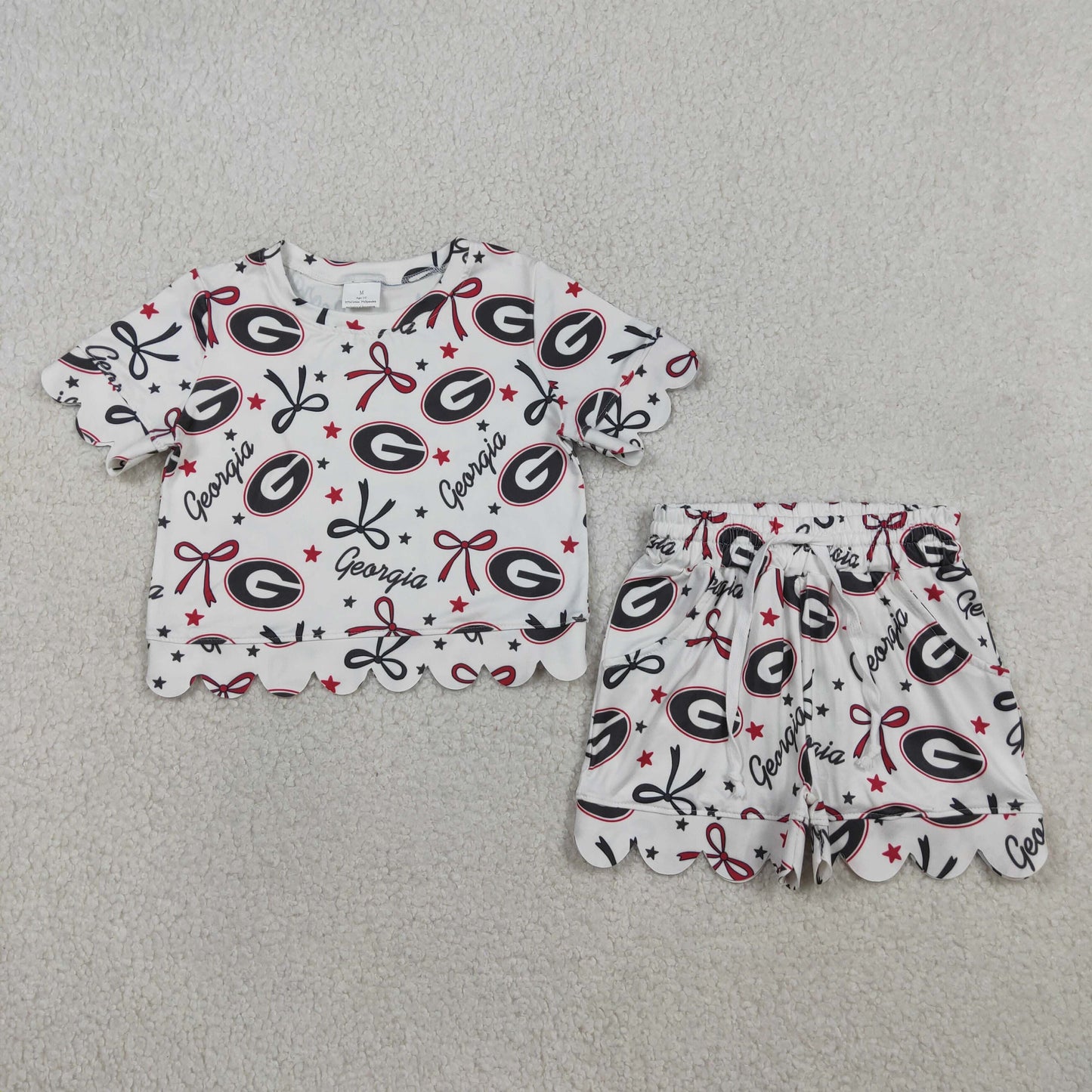 Georgia Bulldogs Scallop Set