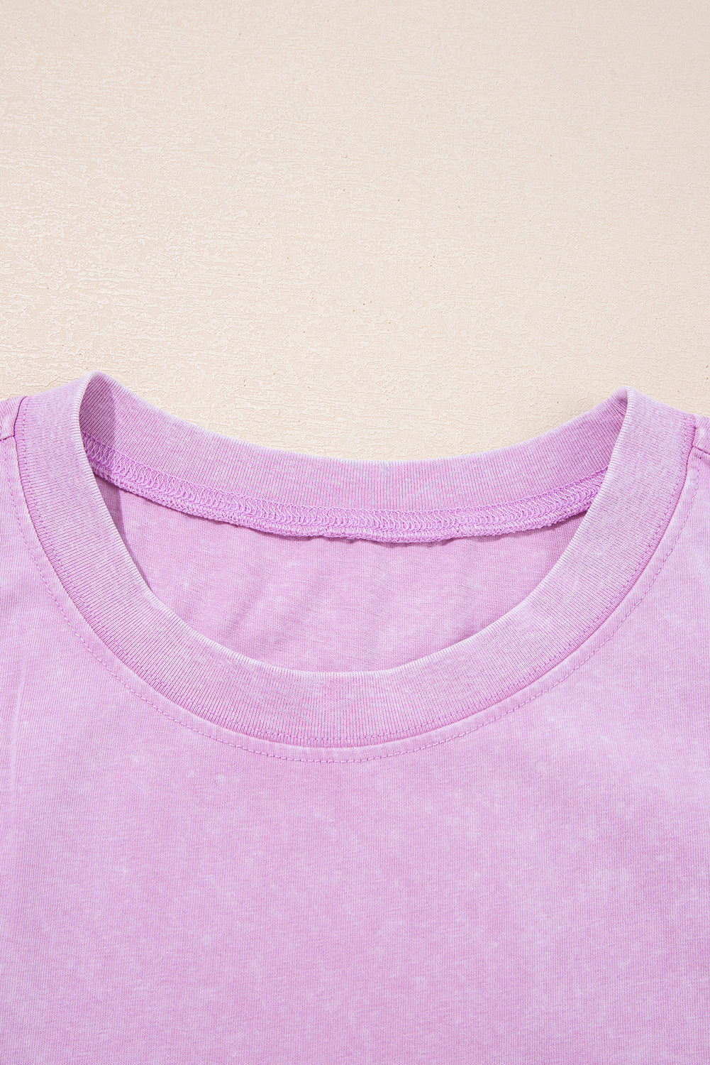 Phalaenopsis Mineral Wash Patched Chest Pocket Casual Tank Top