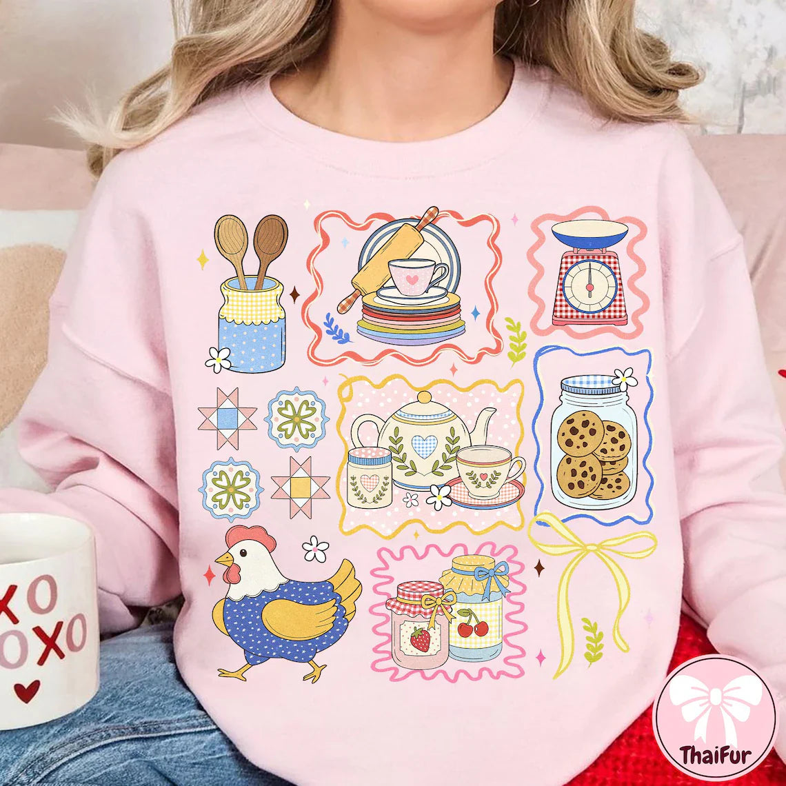 Vintage Collage with Bow