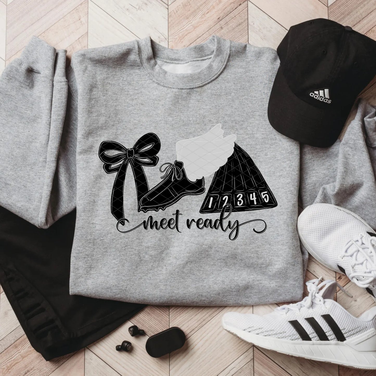 Track with Bow- Meet Ready