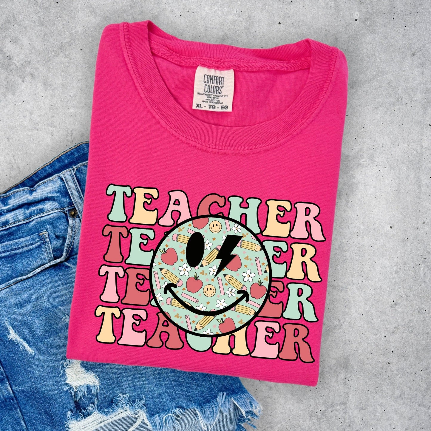 Teacher stacked Wink Smiley