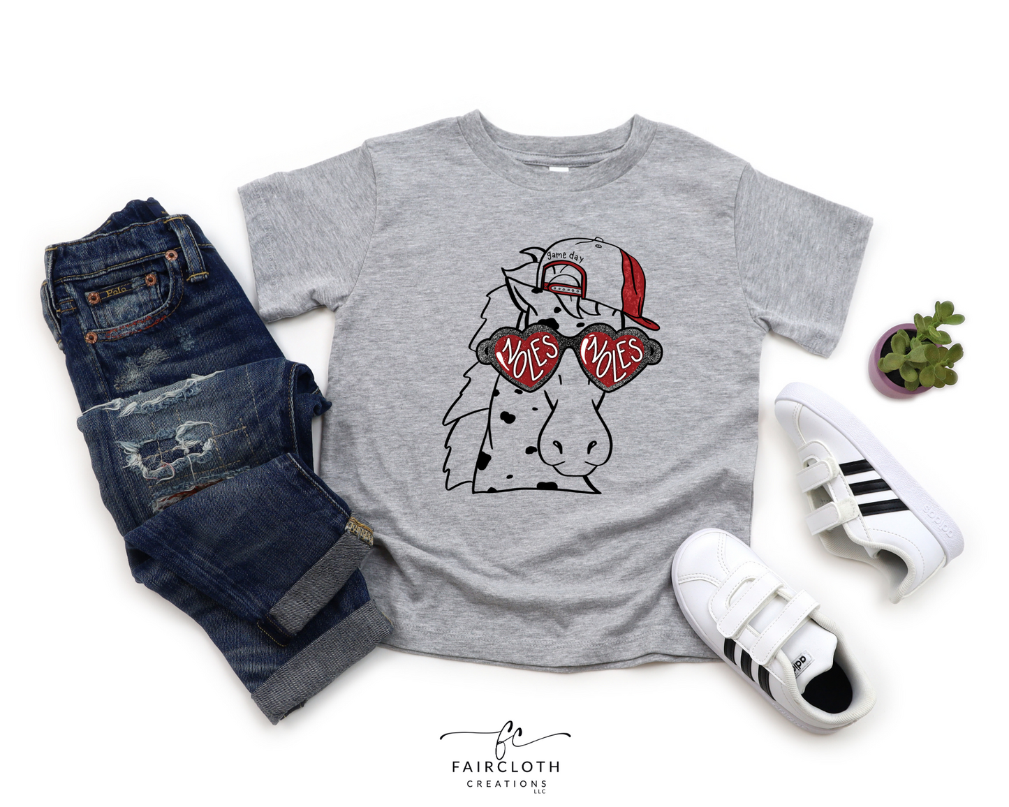 FSU Mascot Heart Sunglasses