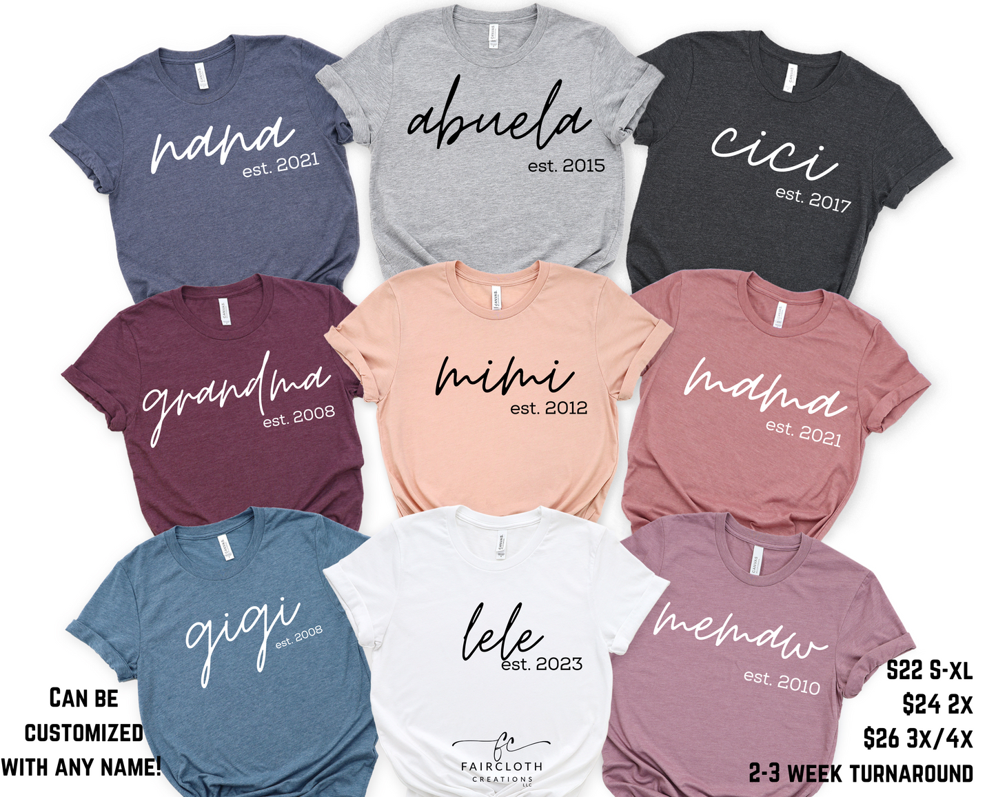 Customizable Mom/Grandparent