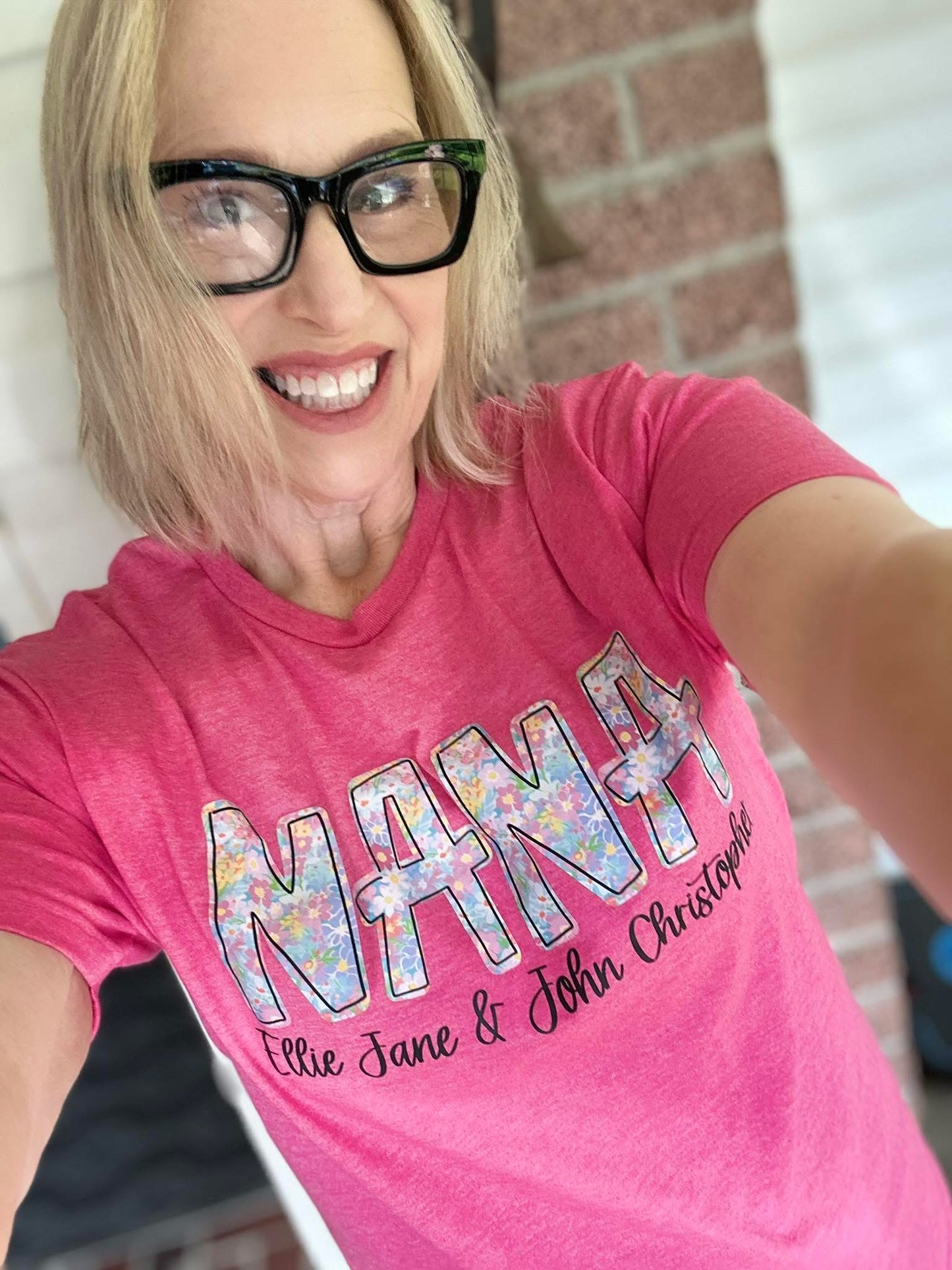 Floral Mama with Name- Customizable