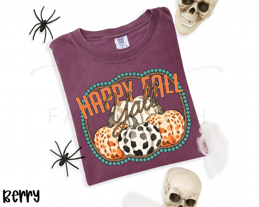 Happy Fall Yall Pumpkins