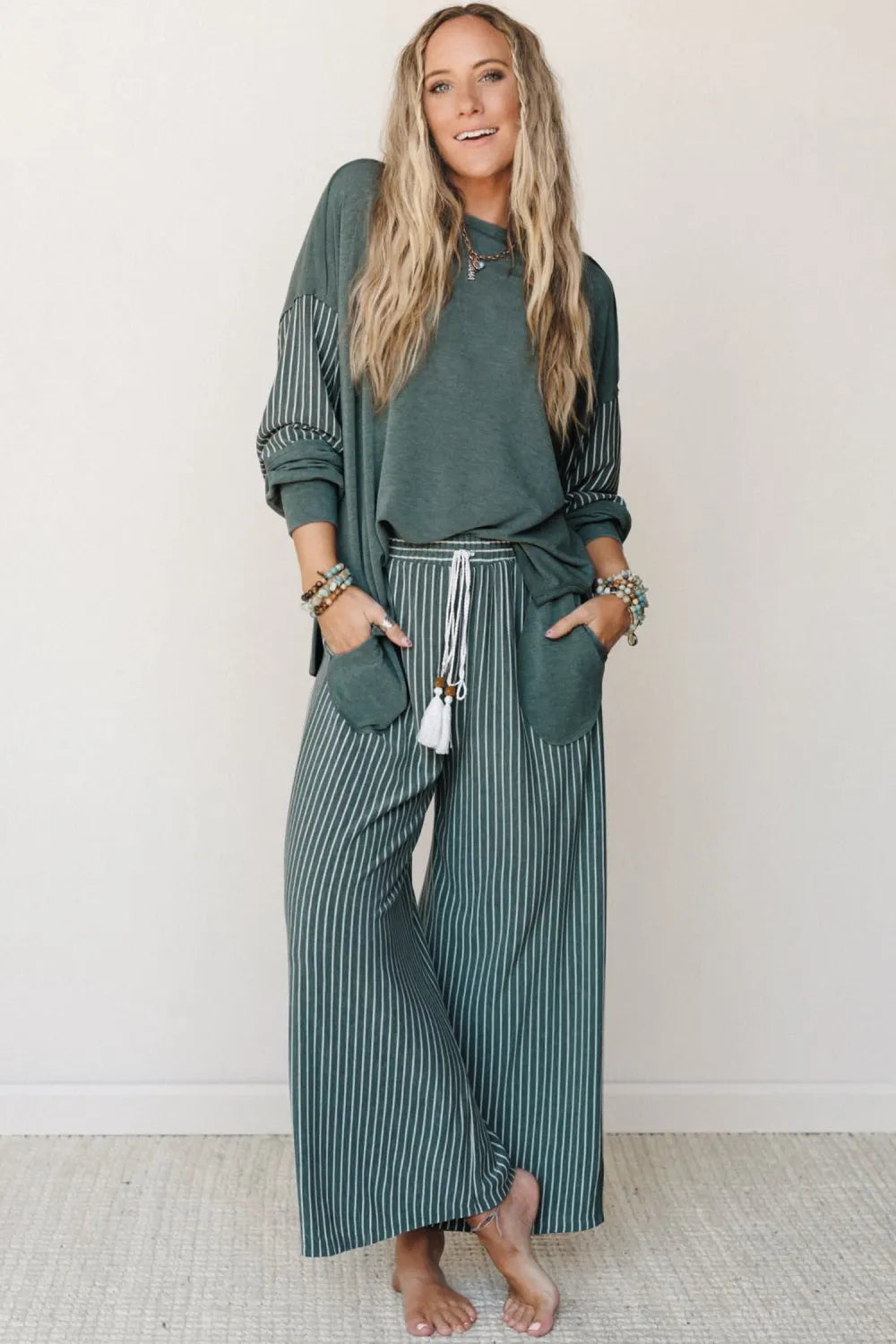 Green Bay  Patchwork 2pc Set- S-4X- PREORDER