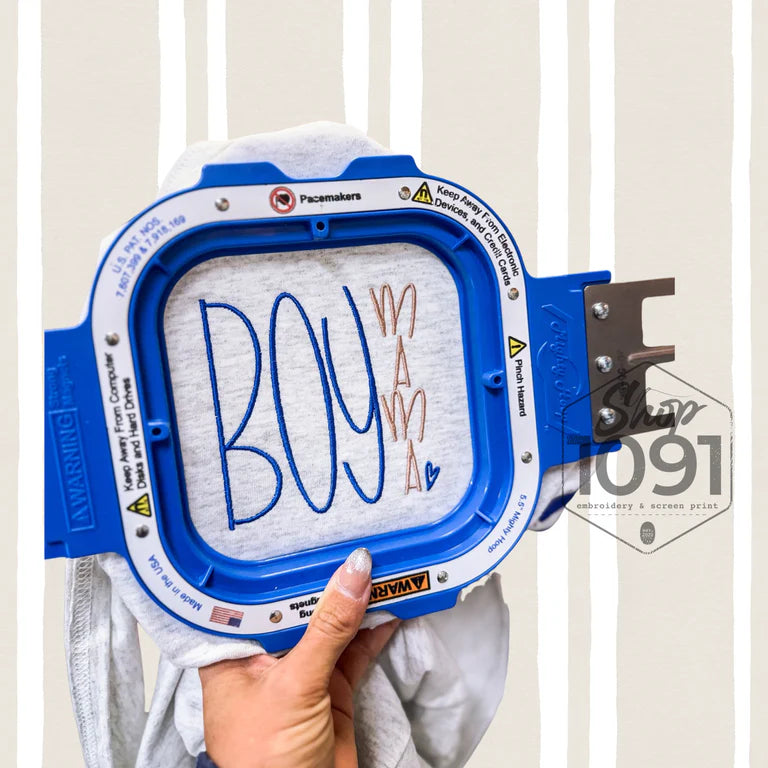 Boy Mama POCKET SIZE Embroidered