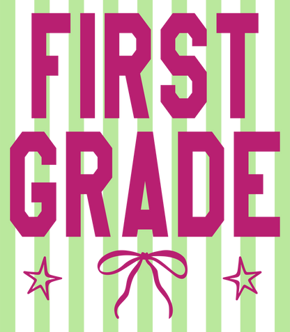 Grade Stripes (Pre-K to 5th)