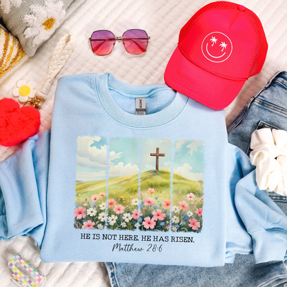 Heis Not here, He Has Risen