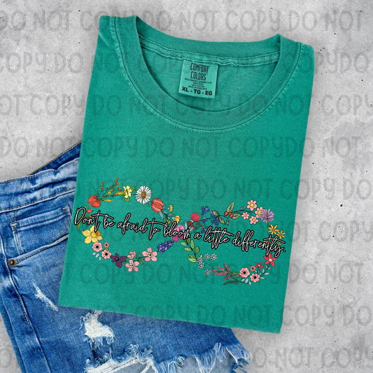 Floral Autism Infinity- Three Options