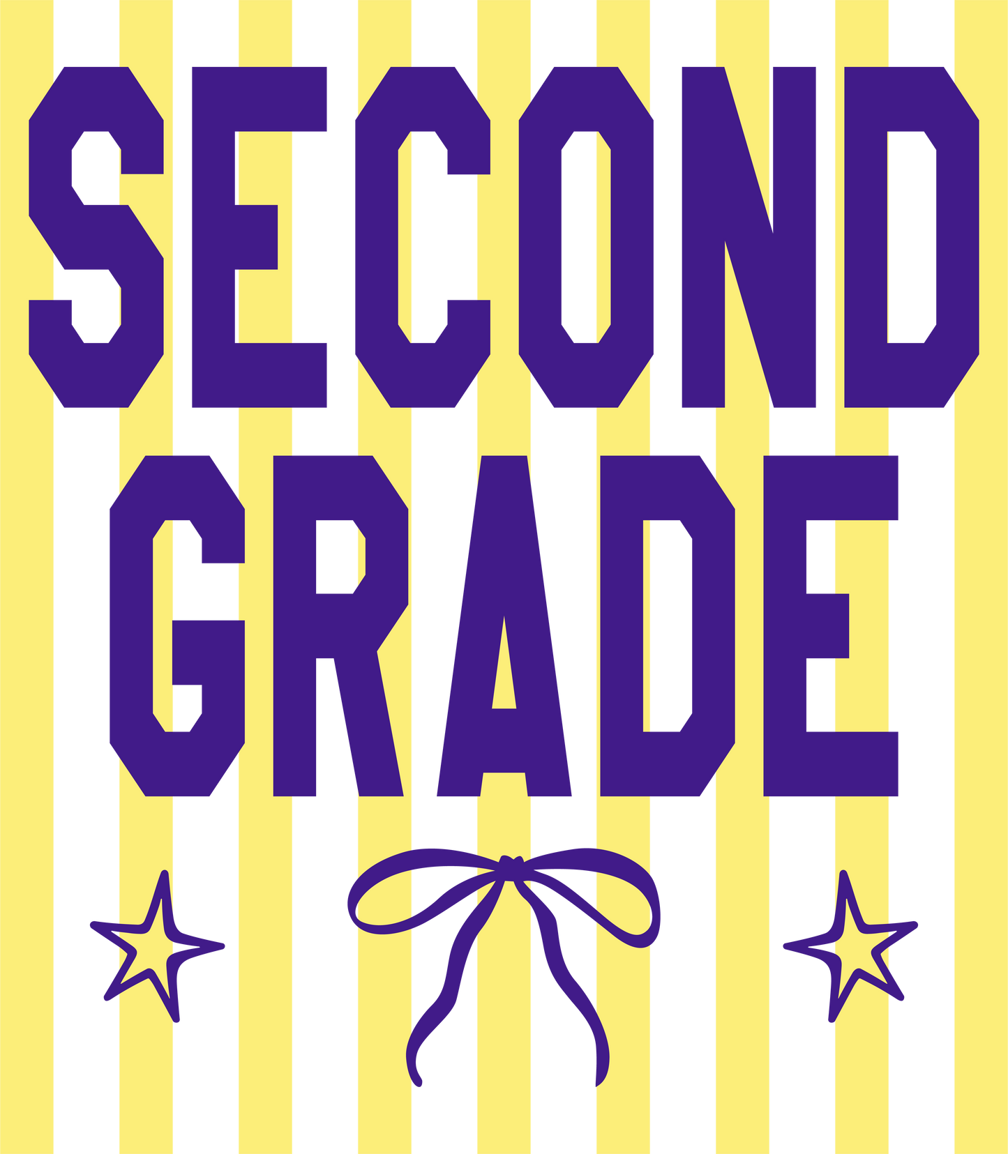 Grade Stripes (Pre-K to 5th)