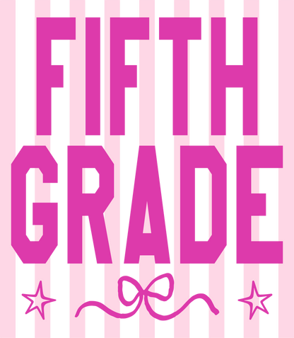 Grade Stripes (Pre-K to 5th)