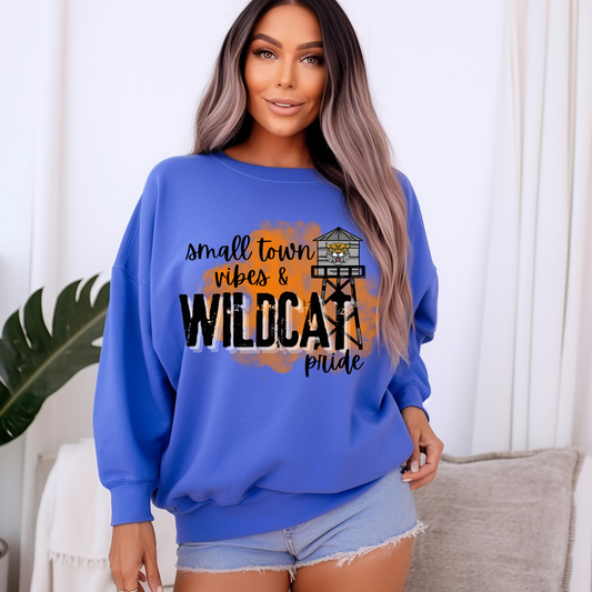 Wildcat Small Town Pride-Orange