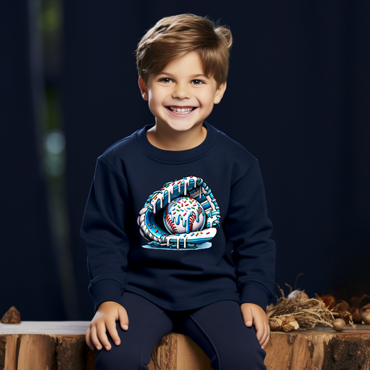 Ice Cream Drip Baseball Glove