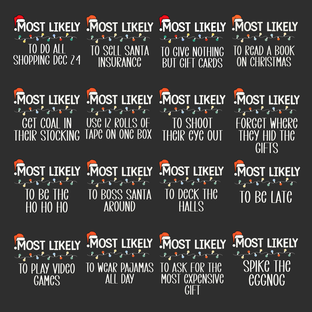 Christmas Matching Shirts