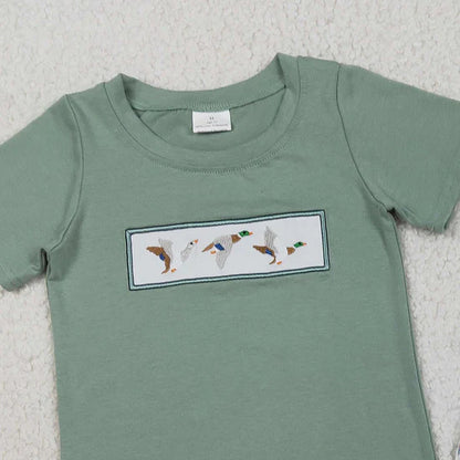 Flying Mallards Checkered 2pc Set