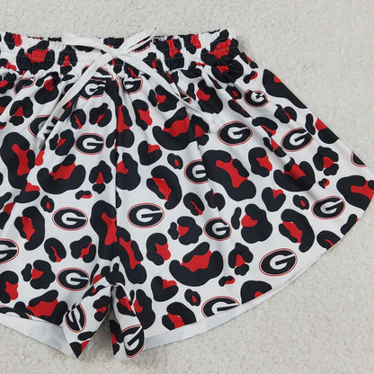 Womens Ga Yoga Ruffle Shorts