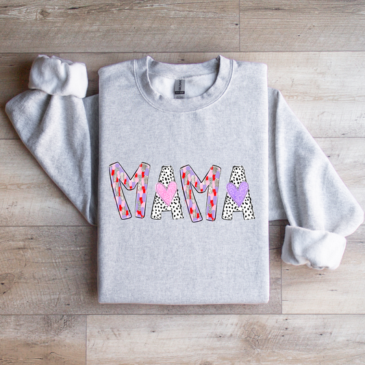 Valentine Brushstroke Mama