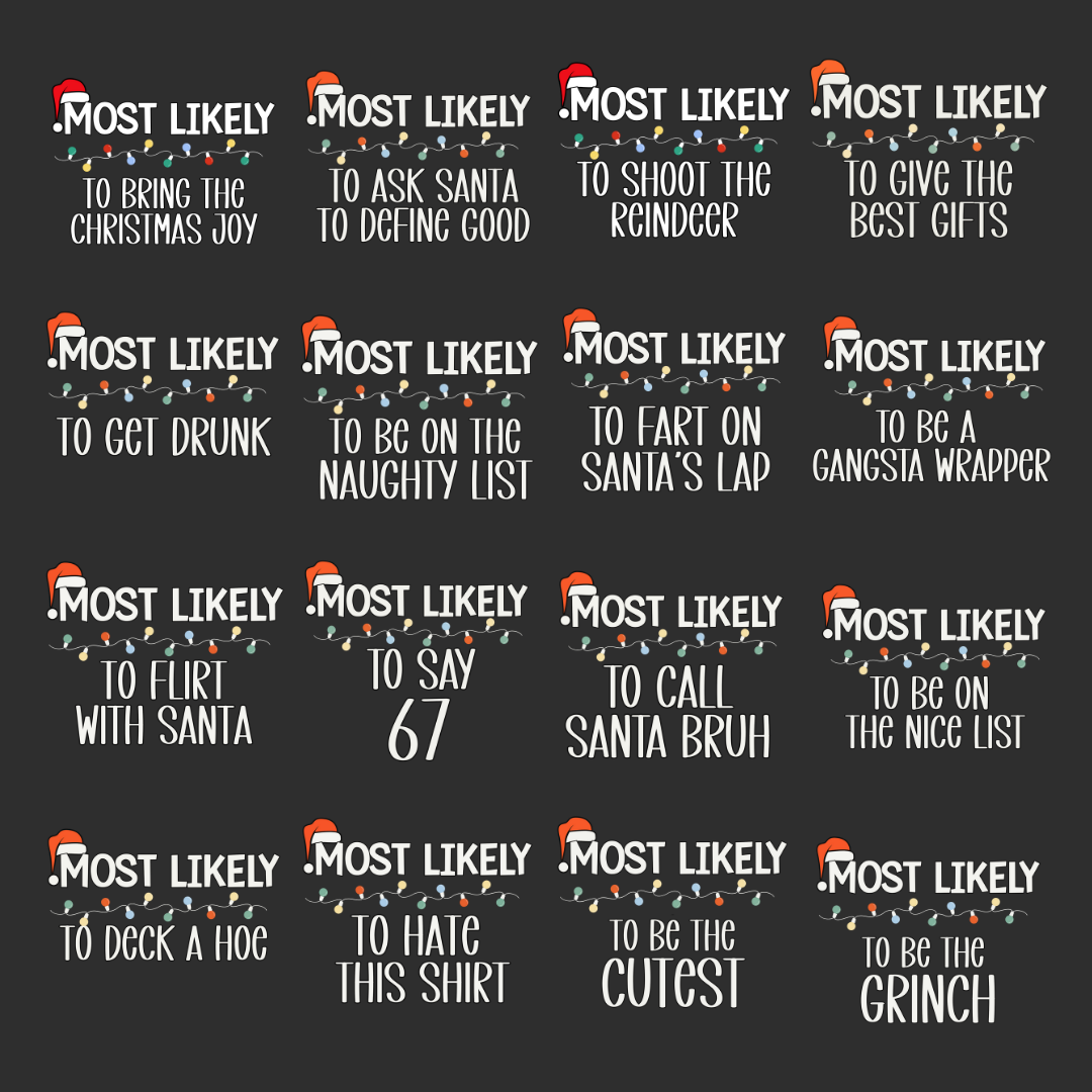 Christmas Matching Shirts