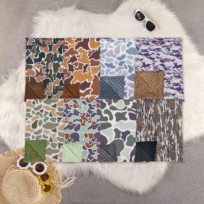 Camo Baby Blankets- Can Personalize