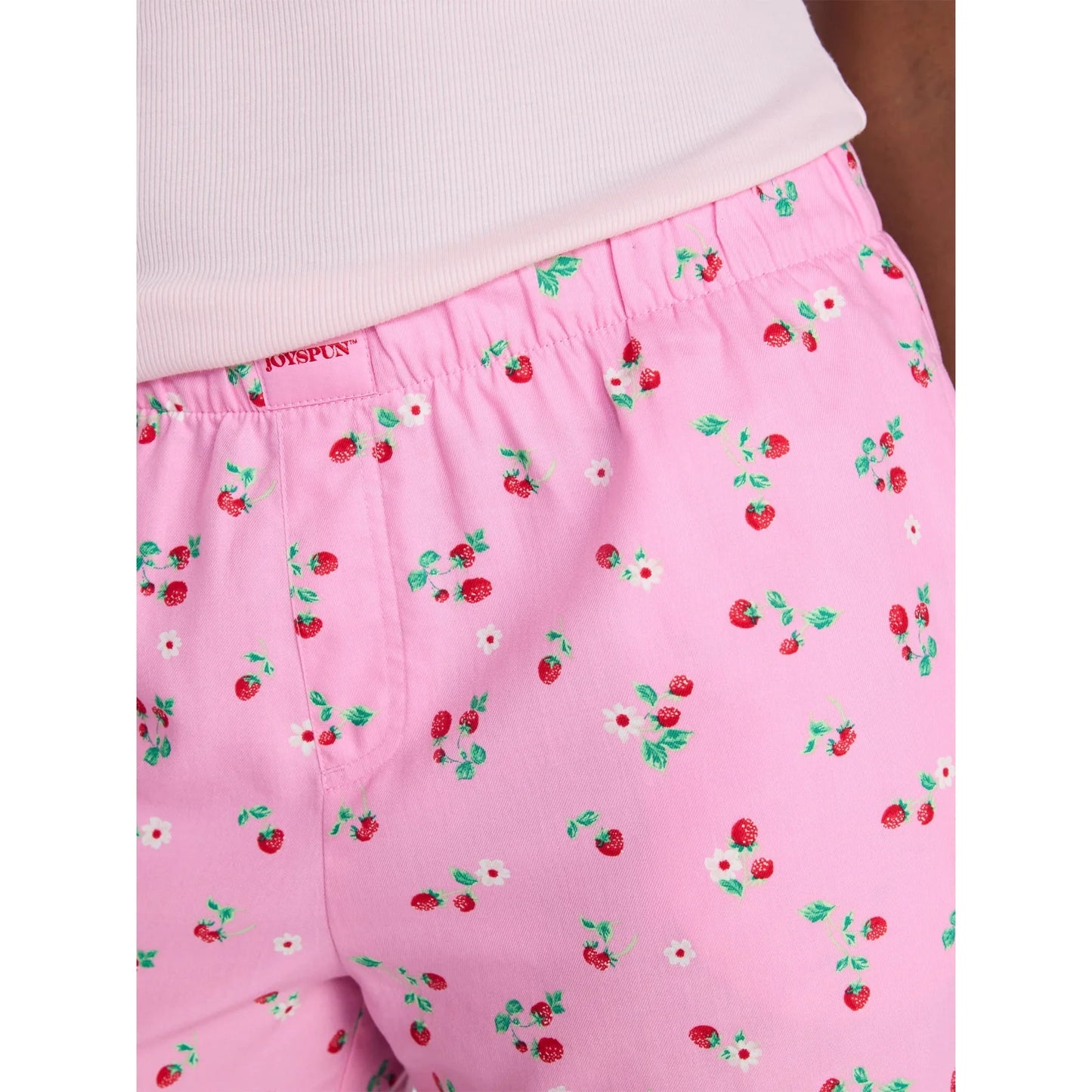 Embroidered Monogram PJ Shorts
