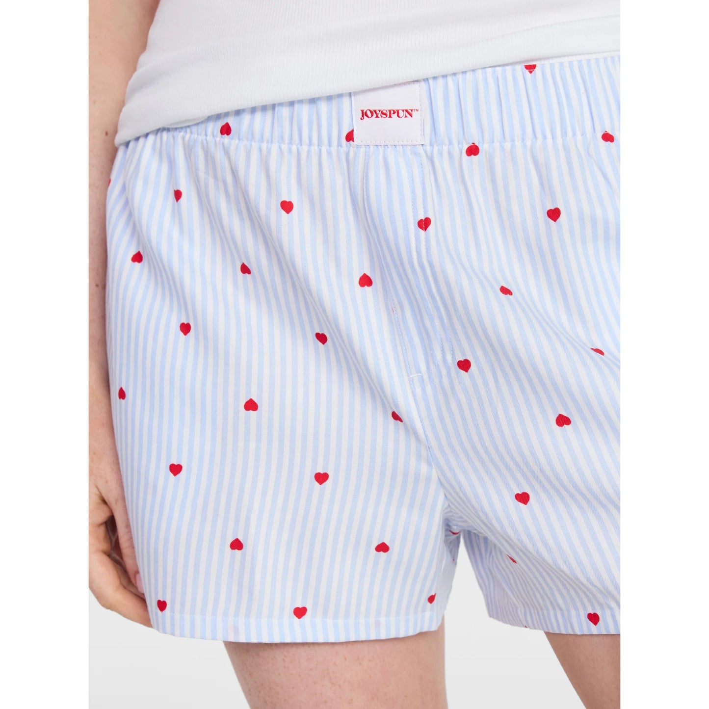 Embroidered Monogram PJ Shorts