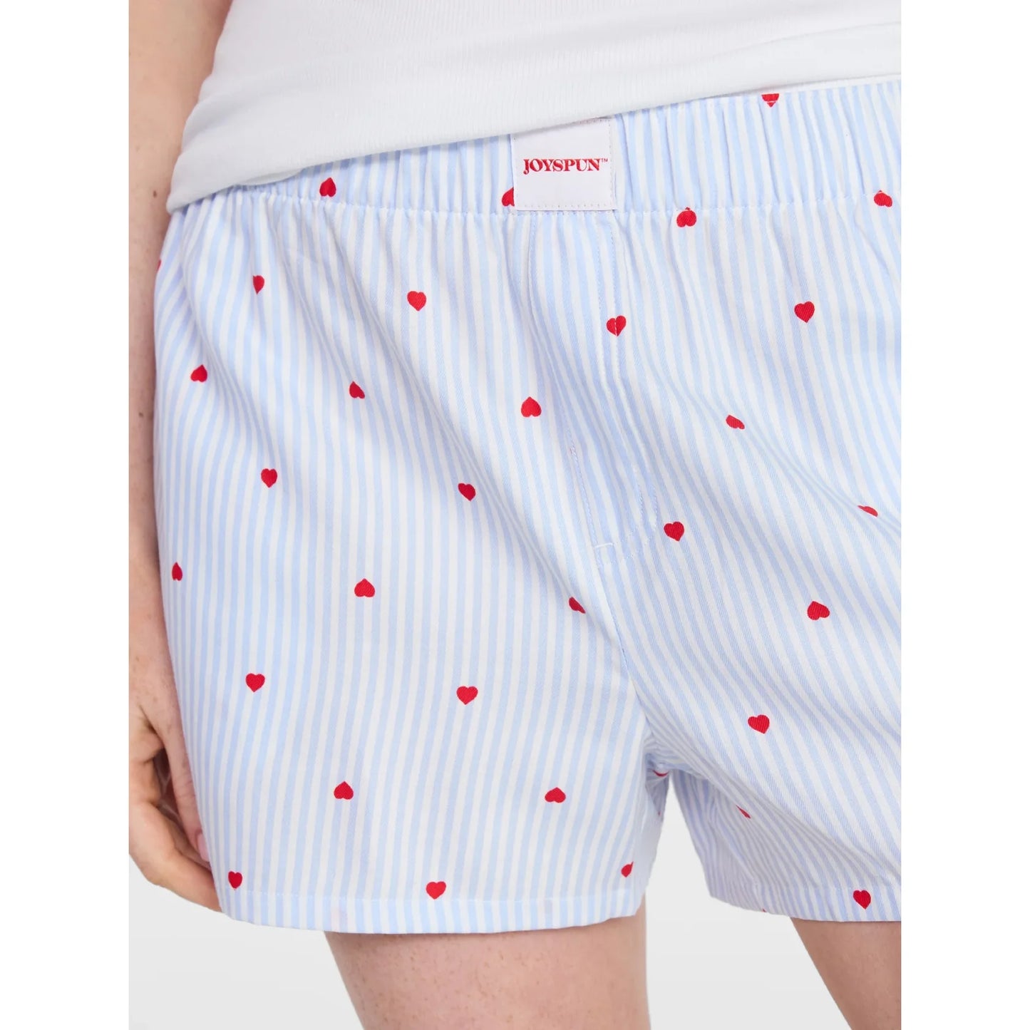 Embroidered Monogram PJ Shorts
