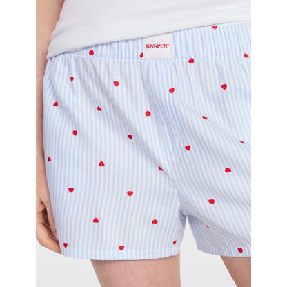 Embroidered Monogram PJ Shorts