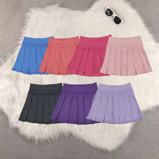 Girls Athletic Pleaded Skorts