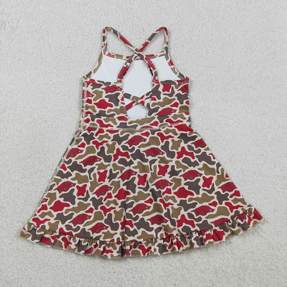 Red Duck Camo Athletic Dress