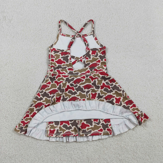 Red Duck Camo Athletic Dress